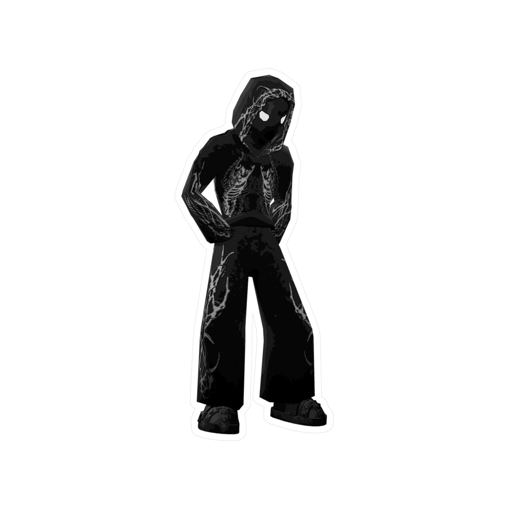 QUIET OC WHITE STICKER