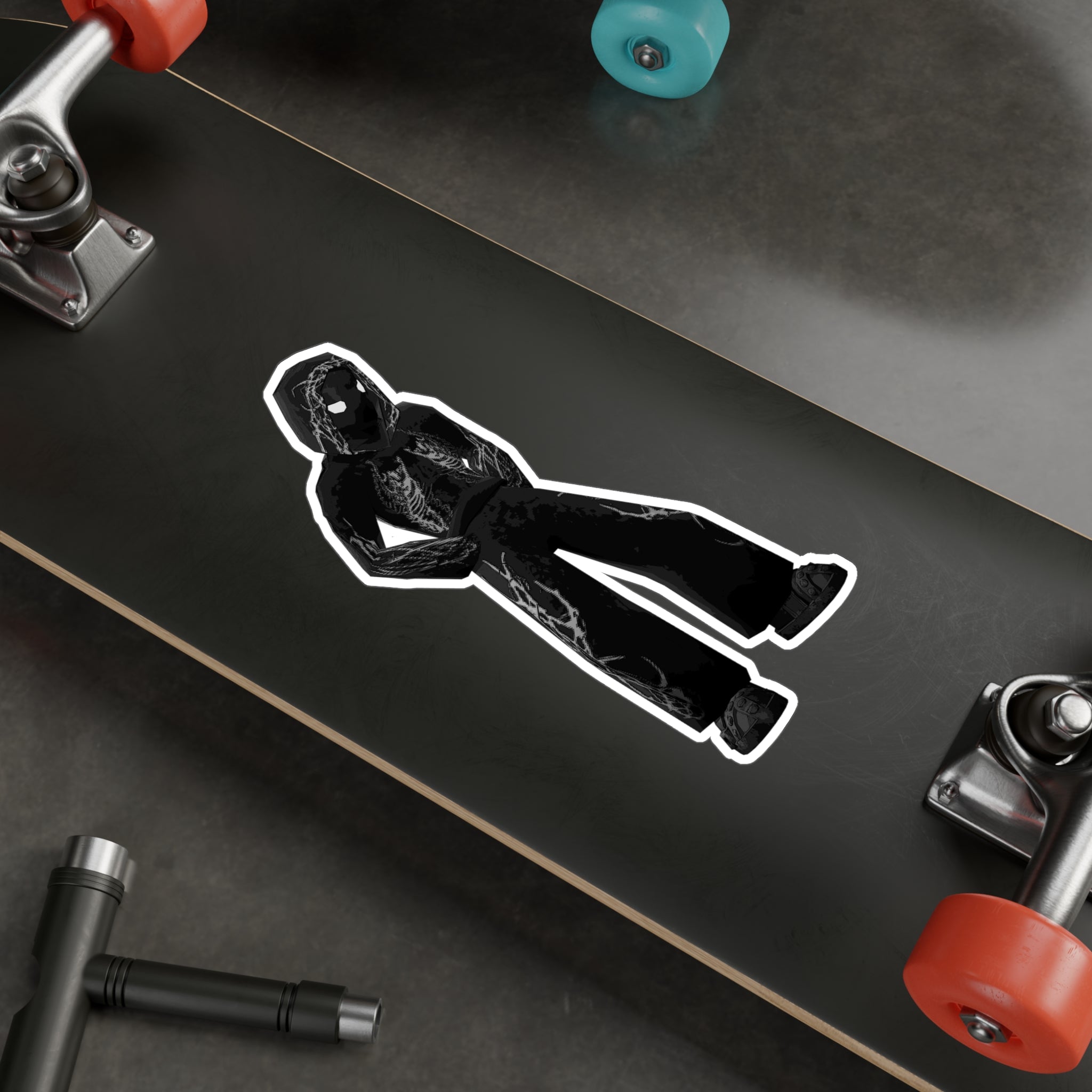 QUIET OC WHITE STICKER